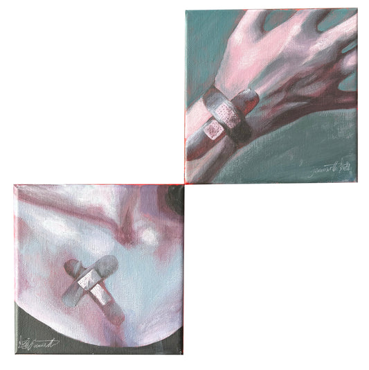 "Heaven's Best" Original Diptych