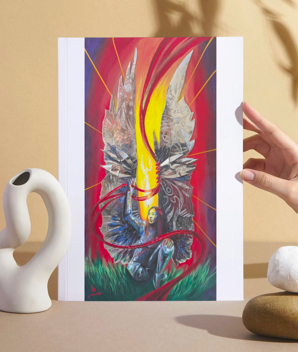 "Stitches of Refinery" Print