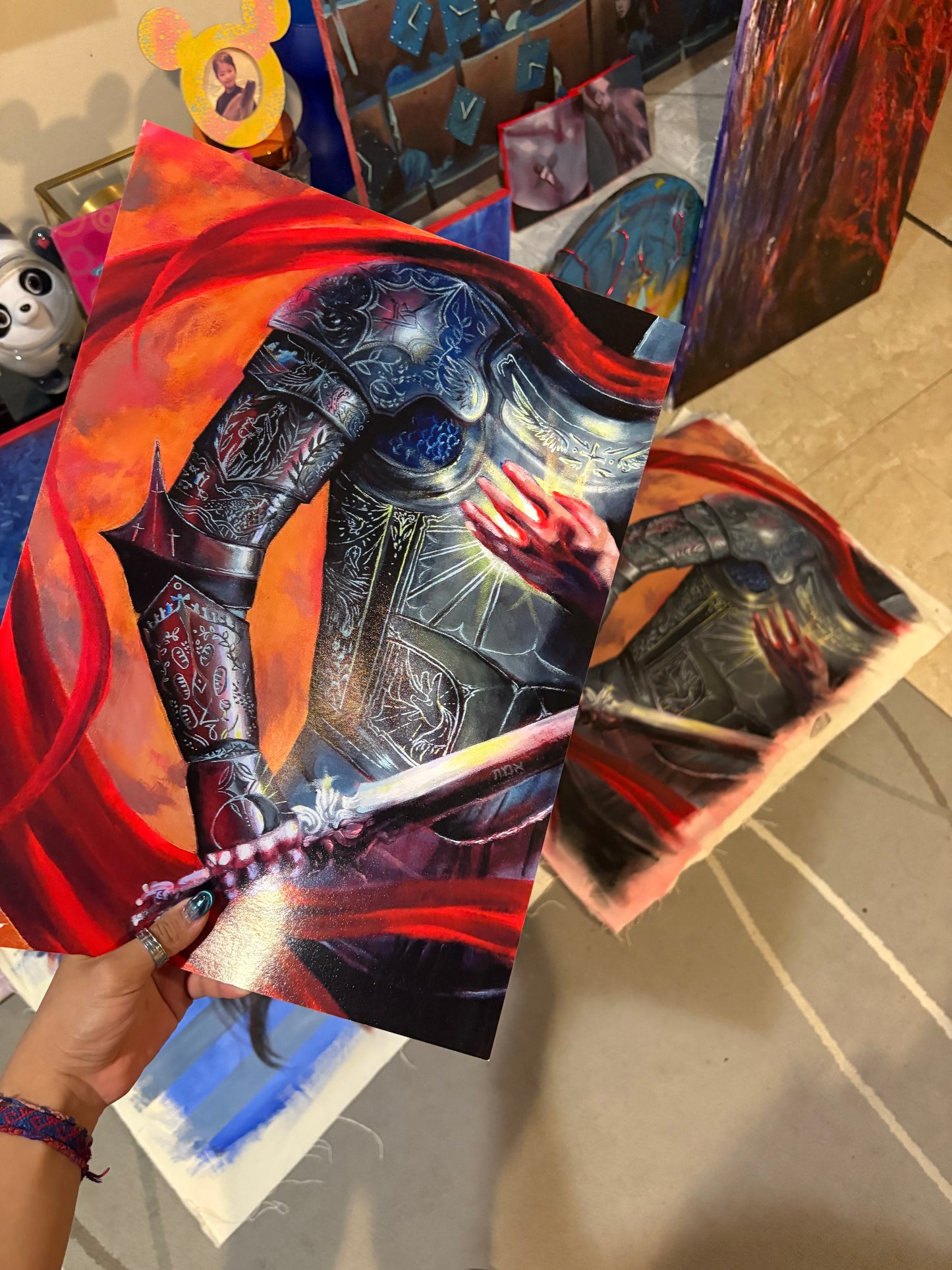 “Wear it like Skin” Print