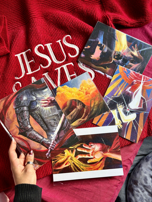 5 Prints Set + Stickers - Mini Gallery Collection