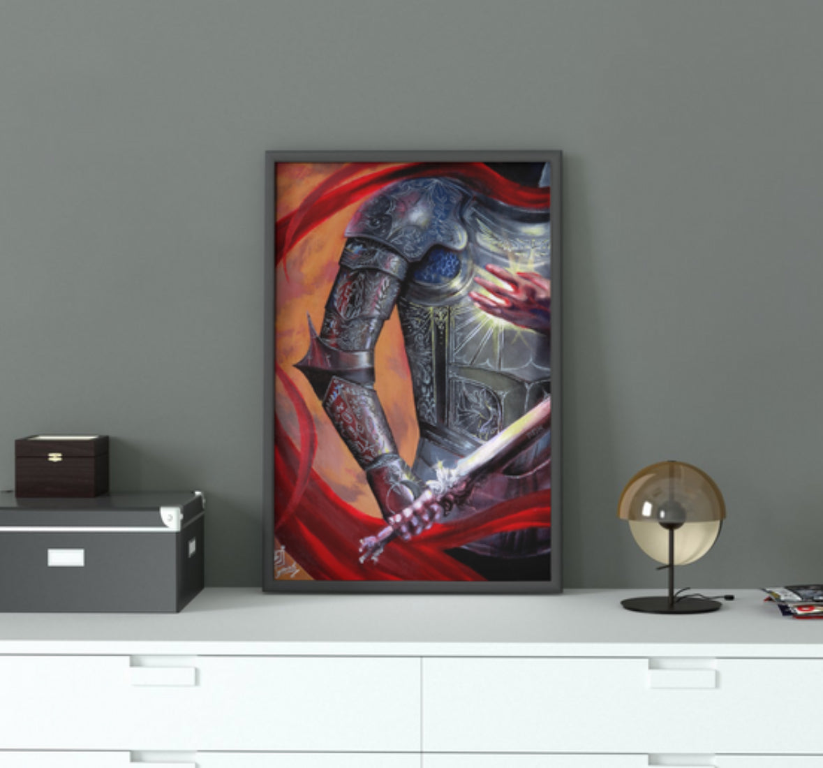 “Wear it like Skin” Print