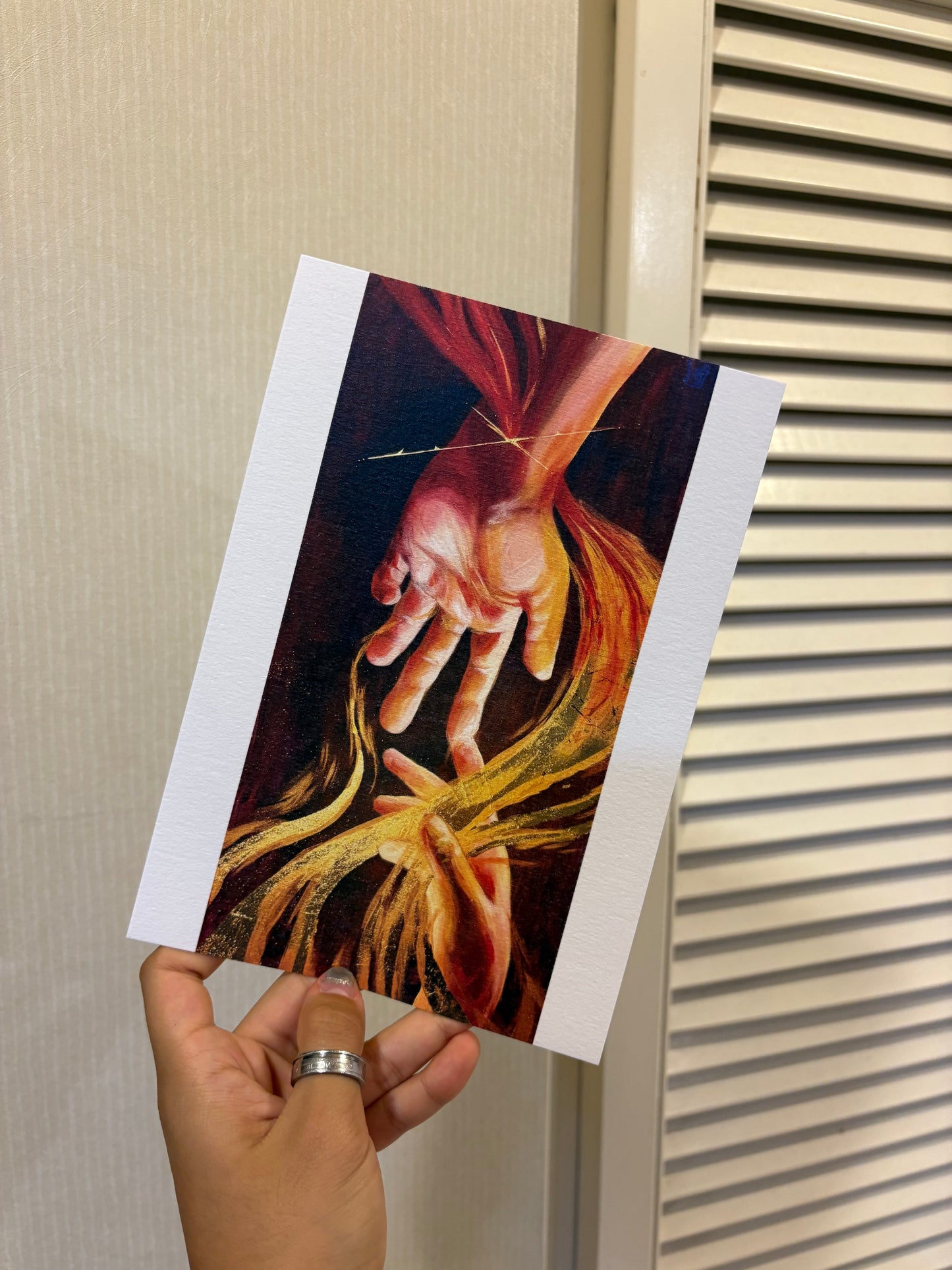 "The Touch that Saves" Print