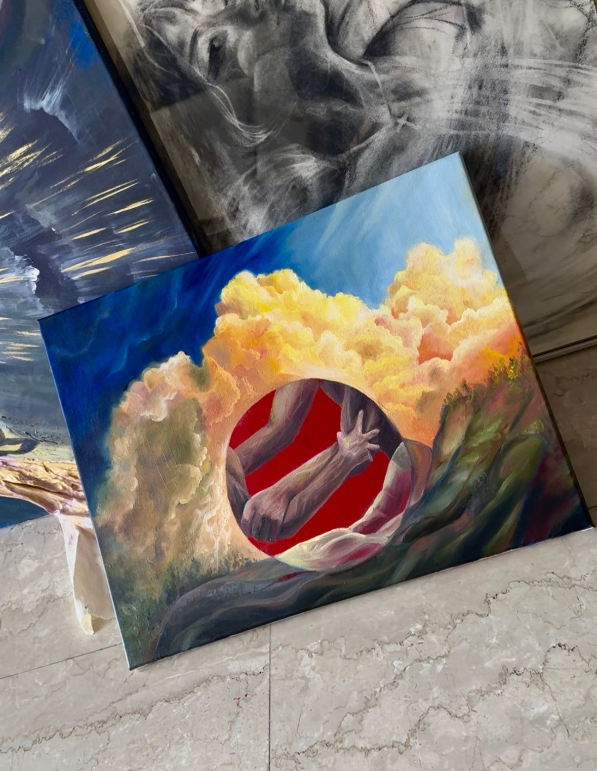 "Still in His Hands" Print