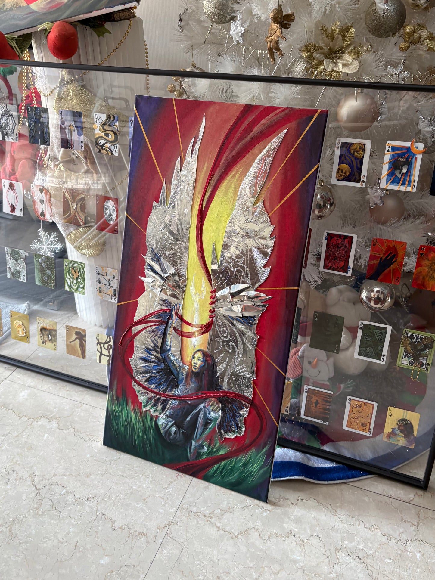 "Stitches of Refinery" Print