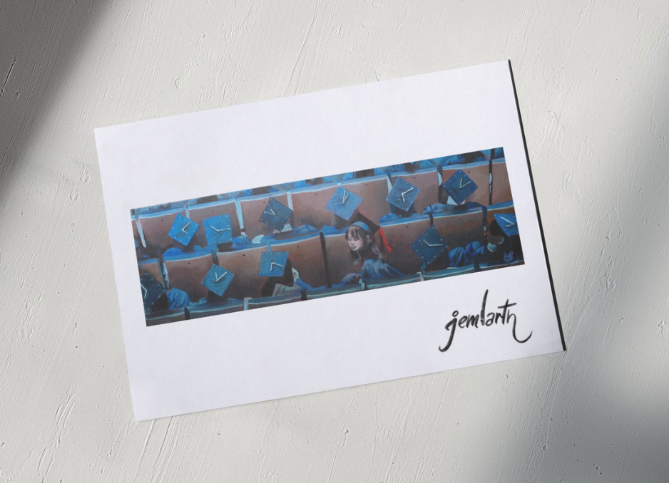 "Not my time, but His" Print