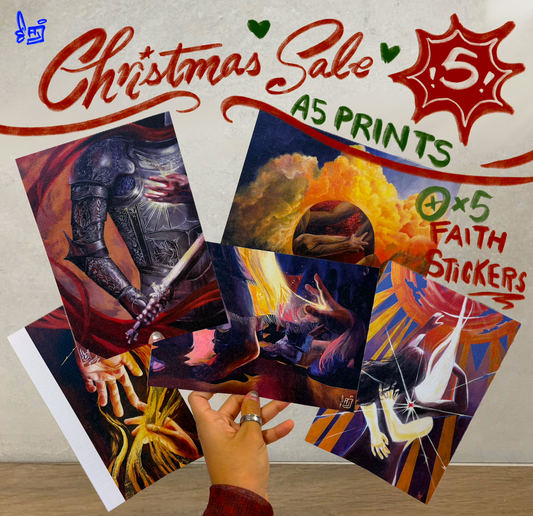 5 Prints Seasonal Set + Stickers - Mini Gallery Collection